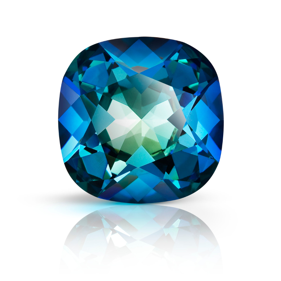 Cushion Square MAXIMA 18x18mm Bermida Blue -1 UNIDAD-
