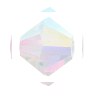 Rombo 5mm Cristal AB 2x -72 UNIDADES-