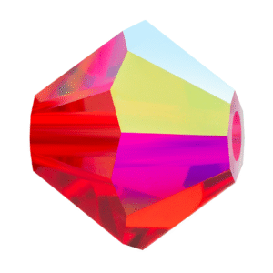 Rombo 4mm Light Siam AB -144 UNIDADES-